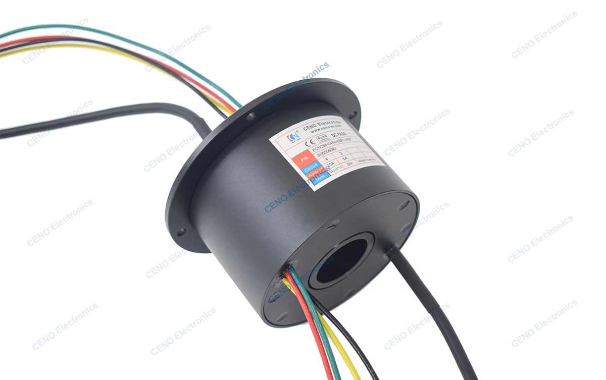 ECN038-04P4-03P1-IP67 Waterproof Slip Ring