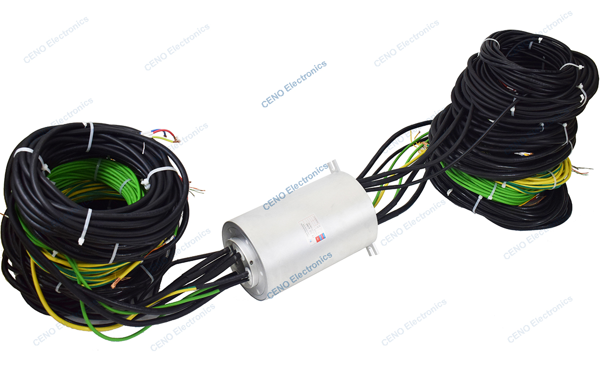 ECN050-35P-02EM-IP67 Waterproof Slip Ring