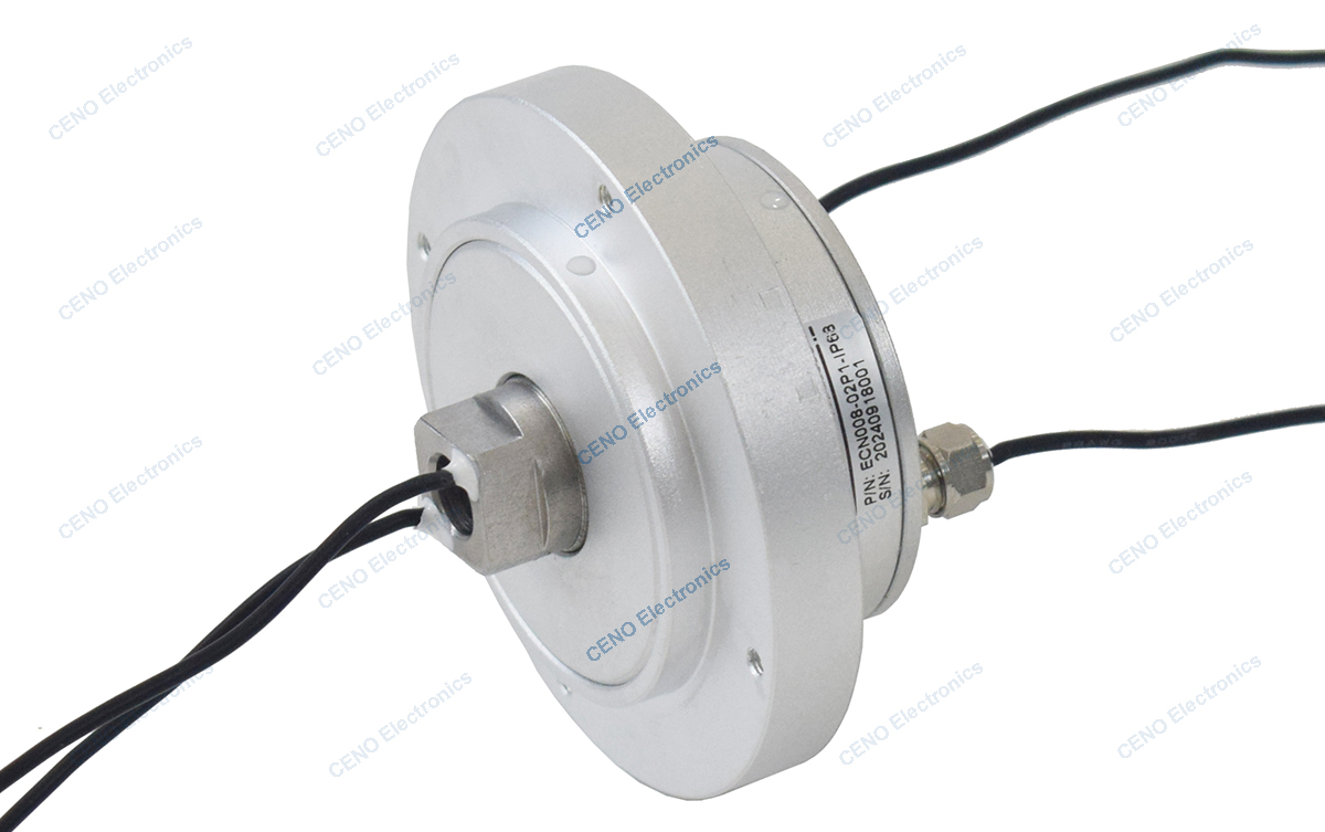 ECN008-02P1-IP68 Waterproof Slip Ring