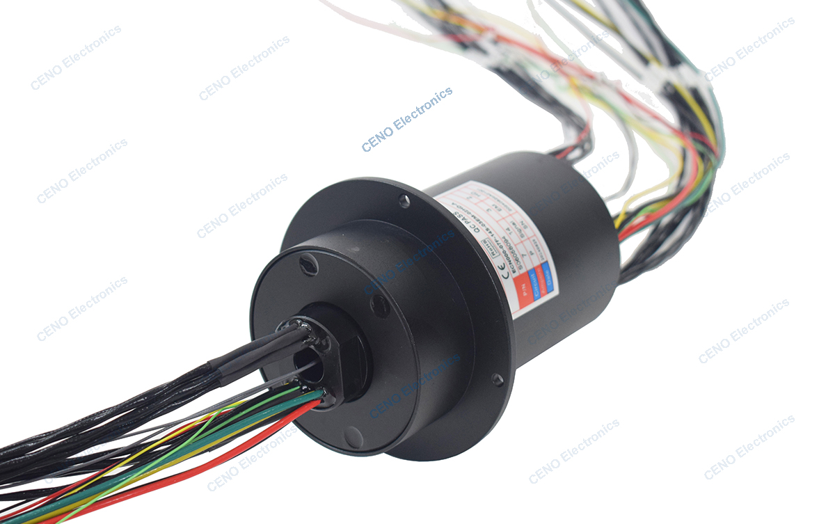 ECN000-07P-14S-03EM-02HD-A Integrate HDMI Signal Slip Ring