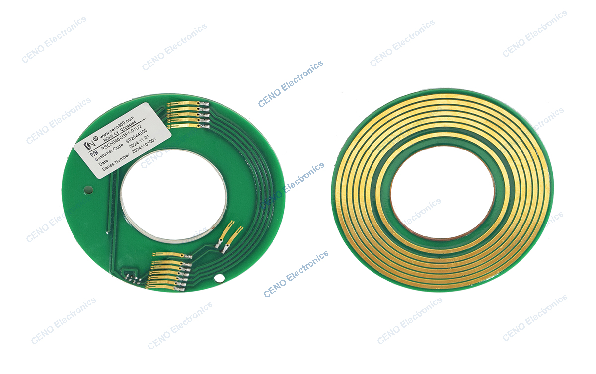 PSCN046-03P1-01U2 Separate Pancake Slip Ring