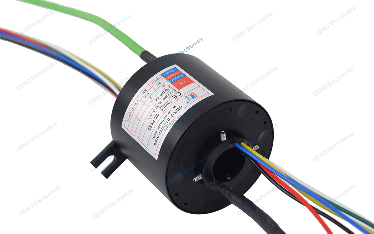 ECN025-06P3-01EM  Ethernet Signal Slip Ring