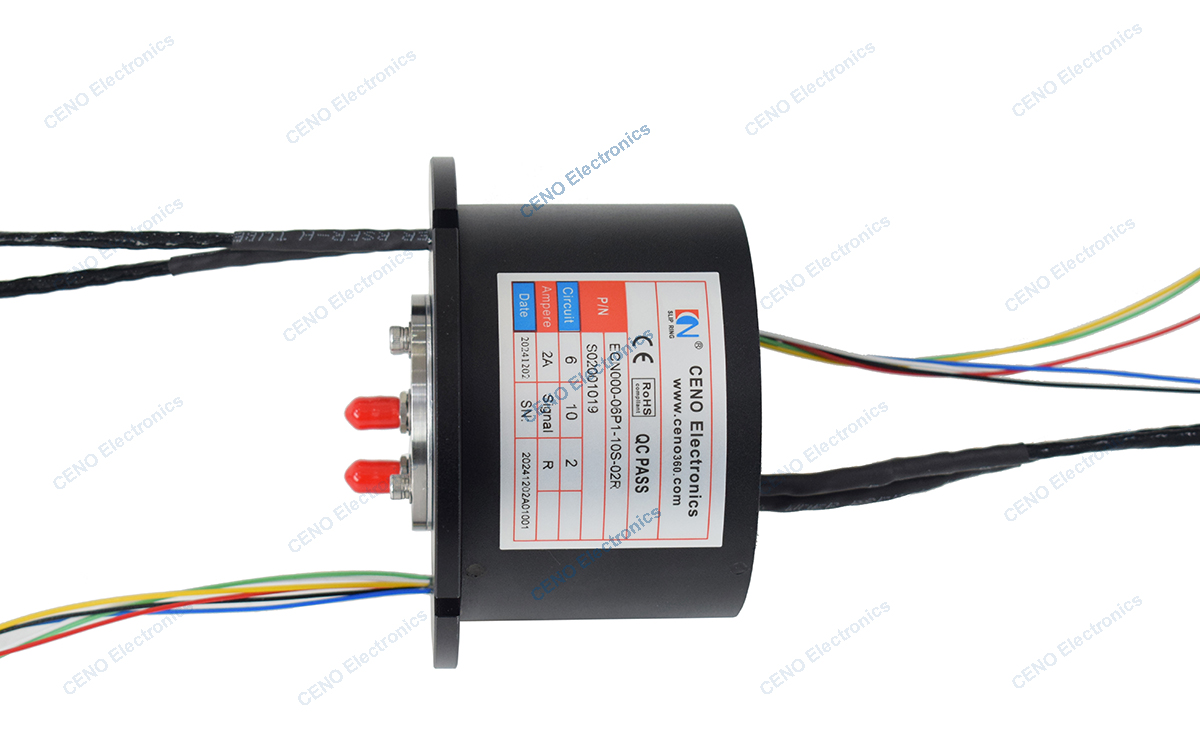 ECN000-06P1-10S-02R  Integrate RF Slip Ring