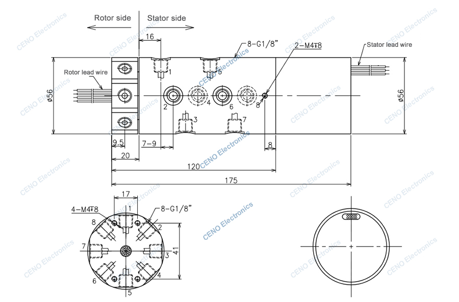 QCN0801-08S drawing rev