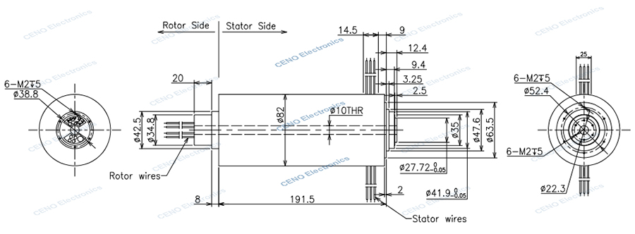 ECN010-52P drawing rev