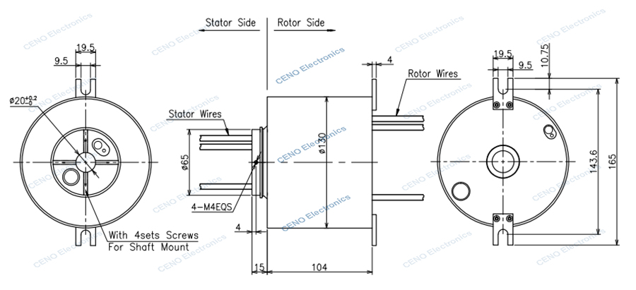 ECN020-17P-IP67 drawing rev