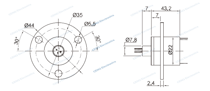 ACN22W-03P4 drawing rev1