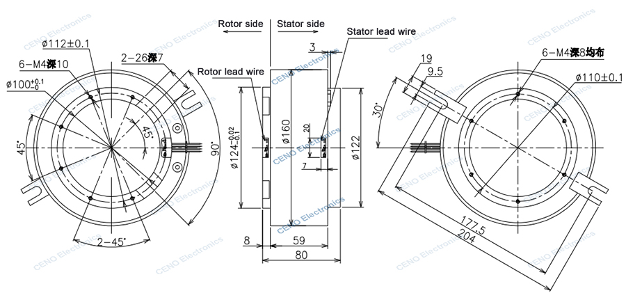 ECN100-03P2-07S-01EM drawing rev