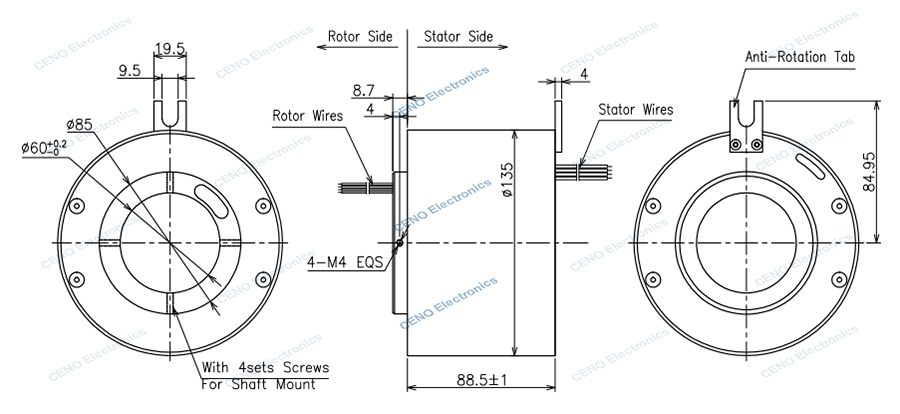 ECN060-18P1 Drawing rev