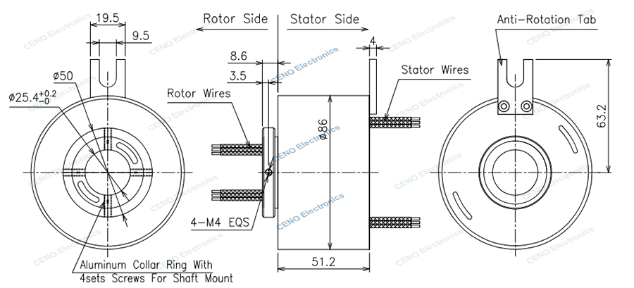 ECN025-02P1-01U2 drawing rev