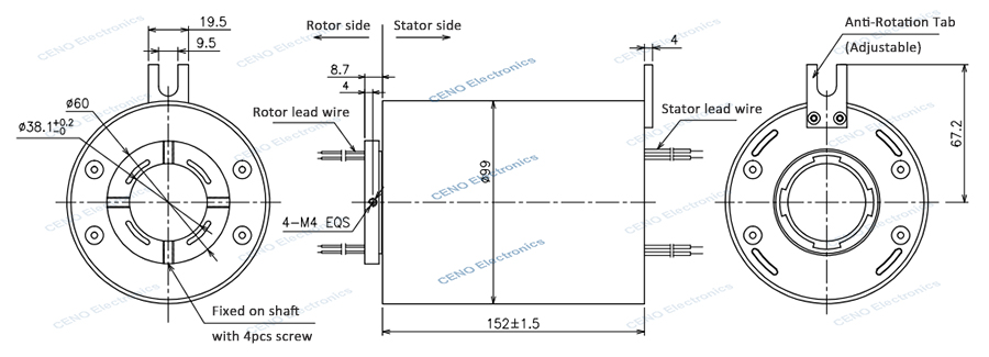 ECN038-32P2 drawing rev