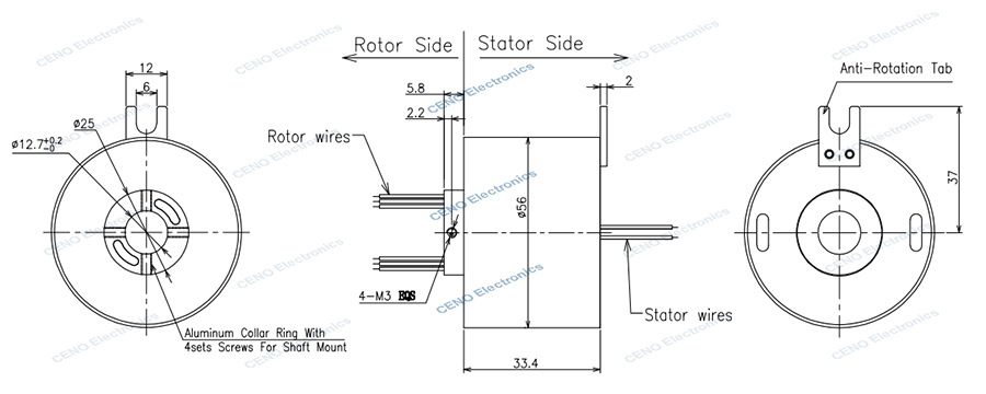 ECN012-04P3 drawing rev