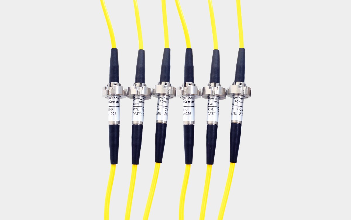 Power/Signal + Fiber Opticrotary joint