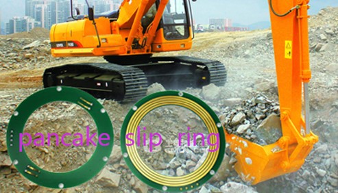 Application of precision slip ring in excavator system