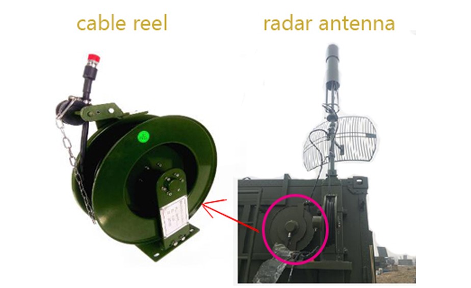 Cable Reel Rotary union Used For Radar Antenna