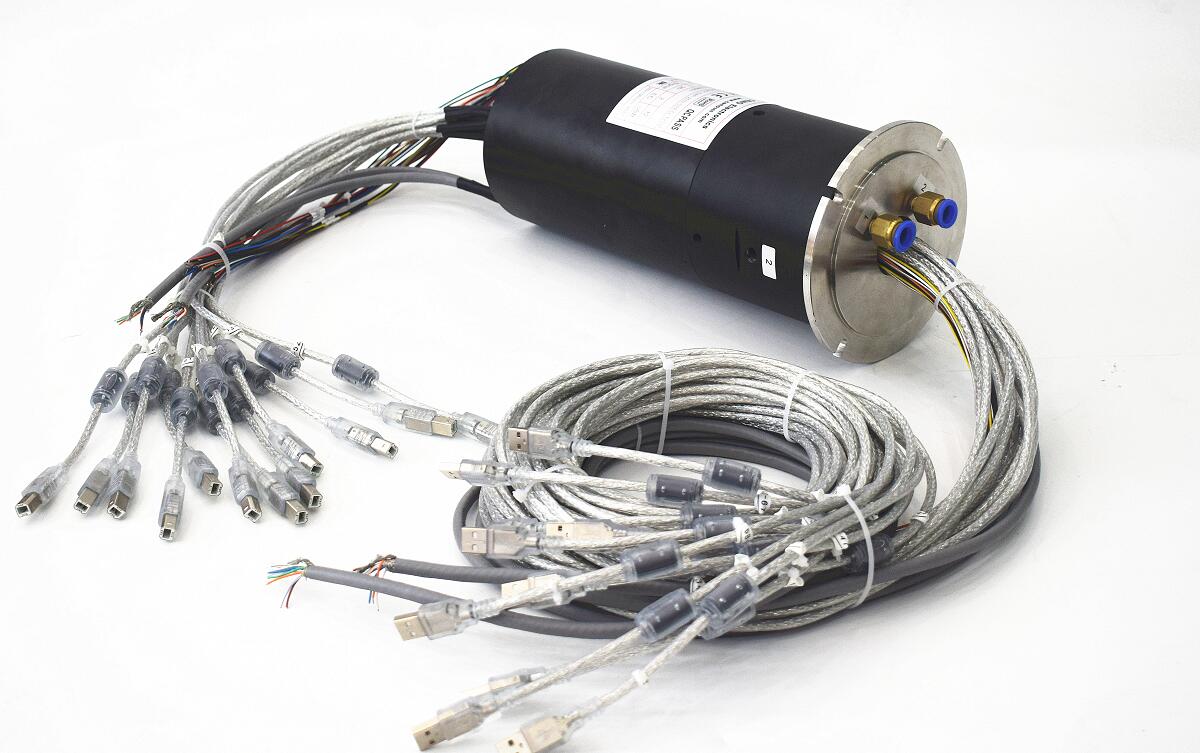 The working principle and technical prospect of USB slip ring