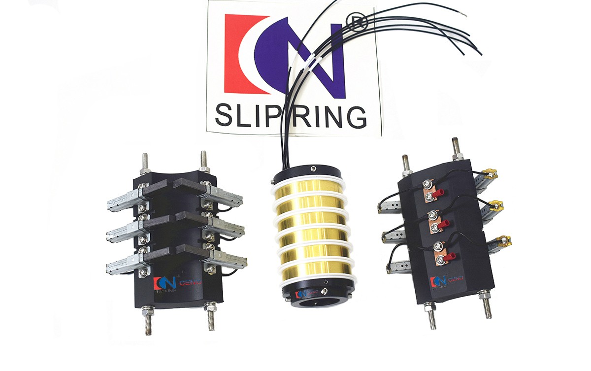 SCN-C-035-06P2 High speed Carbon brush Slip Ring